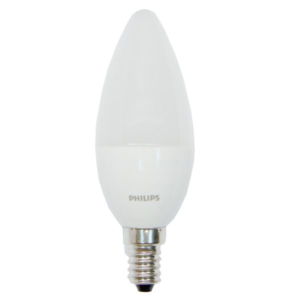 Филипс А00005531 600x600 - Лампа світлодіодна CorePro candle ND 6-40W E14 827 B39 FR PHILIPS