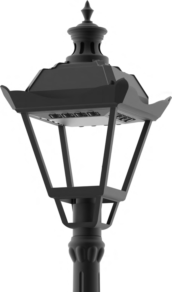 os 1 led 32 4000 k 600x1018 - Светодиодный уличный светильник OS-1 LED 32 4000K black 10kV ROSA