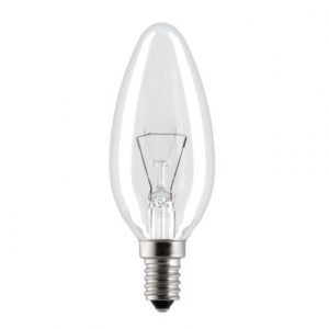 products lamp 4095 prod incacandlecleare14 440x440 300x300 - Лампа 25W C1/CL/E14 свеча прозрачная GE